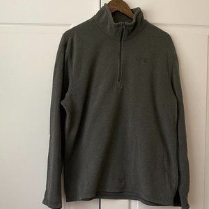 Men's Lightweight North Face Fleece - Size L - Grey
